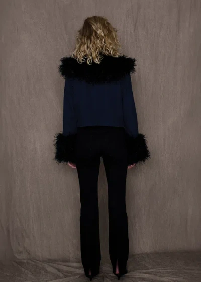 Tt Studios Kimmy Jacket Petite In Blue