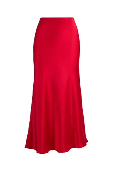 Scarlett Gasque Starlet Skirt In Red