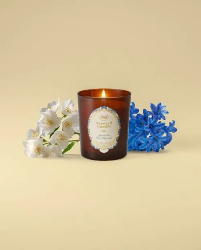 Sabon Candle Cotton Flowers & Sage 180gr In Brown