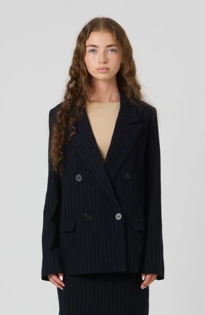 By Tess Collection Romee Blazer In Black