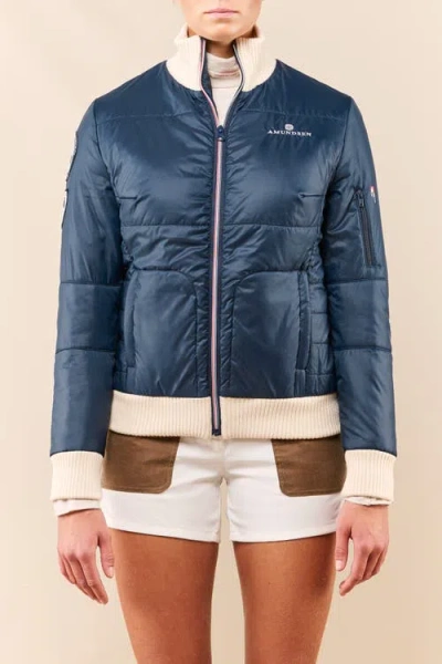 Amundsen Breguet Jacket Womens In Blue