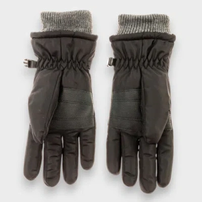 Canada Weather Gear Winter Ski Gloves In Black