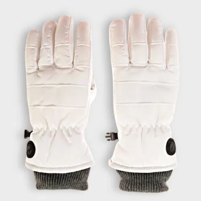 Canada Weather Gear Winter Ski Gloves In White