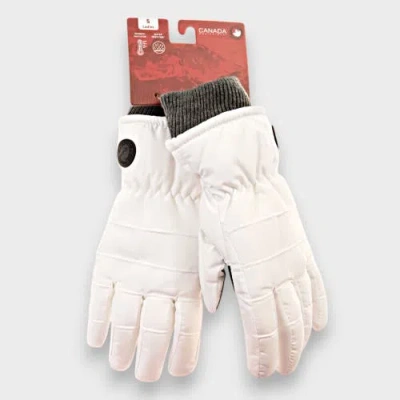 Canada Weather Gear Winter Ski Gloves In White