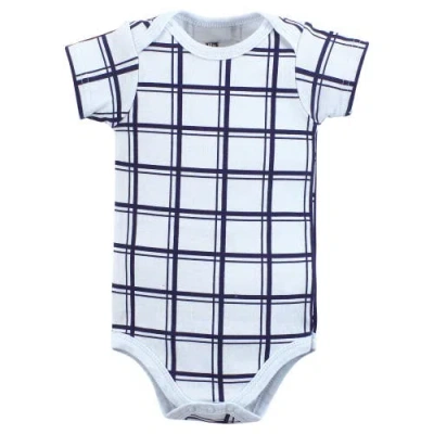 Hudson Baby Little Soft Cotton All-in-one Outfits, Set Of 3 In Multi