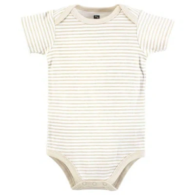 Hudson Baby Little Soft Cotton All-in-one Outfits, Set Of 3 In Multi