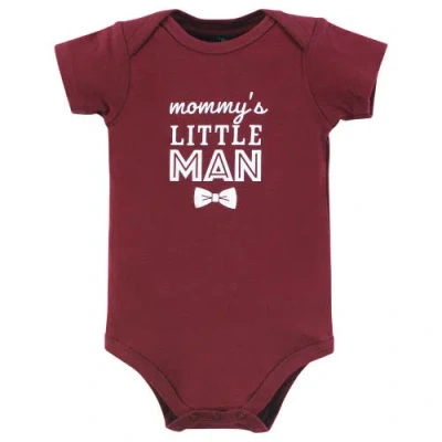 Hudson Baby Little Soft Cotton All-in-one Outfits, Set Of 3 In Multi