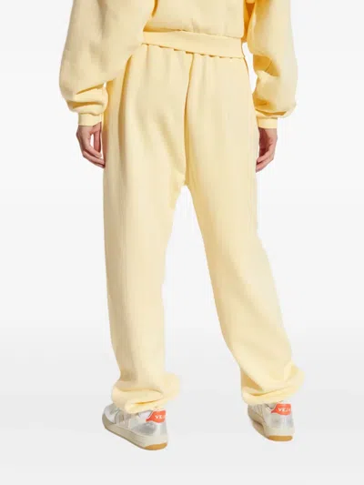 Essentials Drawstring Track Pants In Yellow