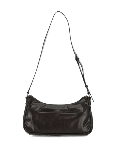 Stand Oil Mini Joey Buckle-strap Pocket Shoulder Bag In Brown
