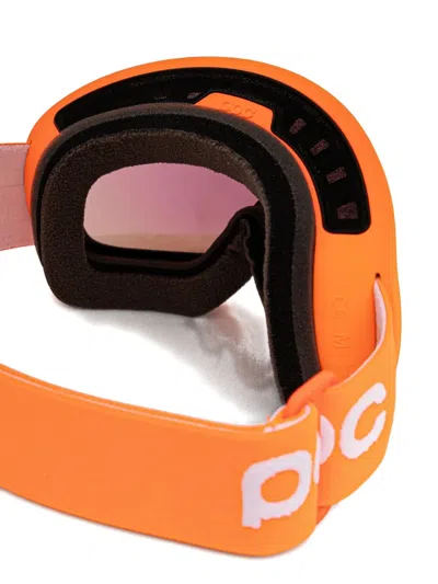 Poc Orange Ski Goggles In Orange