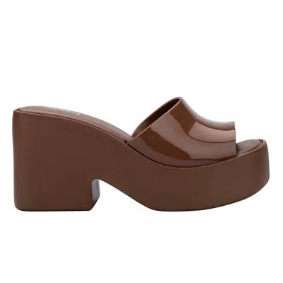 Melissa Women's Posh Mule- Brown In Brown
