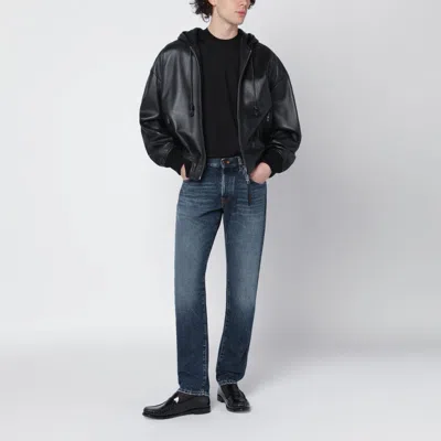 Pt Torino Denim Blue Washed Jeans In Blue