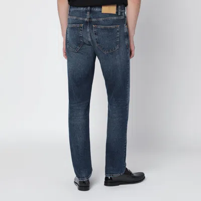Pt Torino Denim Blue Washed Jeans In Blue