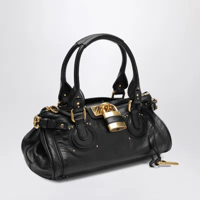 Chloé Black Paddington Bag In Black