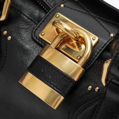 Chloé Black Paddington Bag In Black
