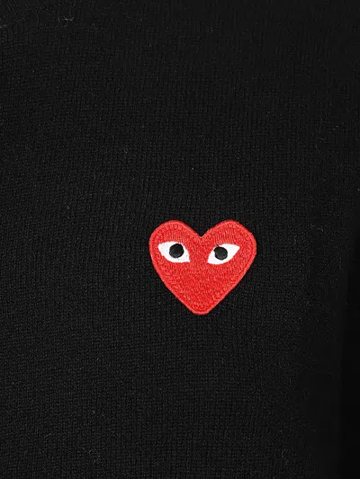 Comme Des Garçons Single-breasted Cardigan Sweater In Black
