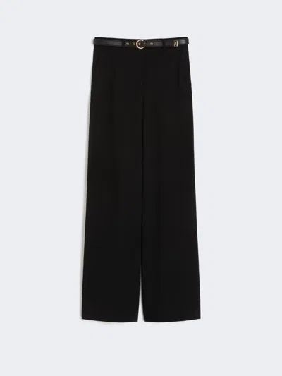 Max Mara Studio Mstamico Trouser Black In Black