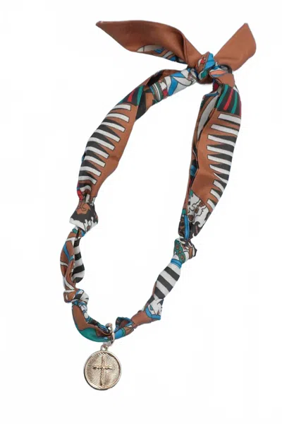 Josslyn By Wall To Wall Women's Handcrafted Scarf Necklaces In Multi In Multi