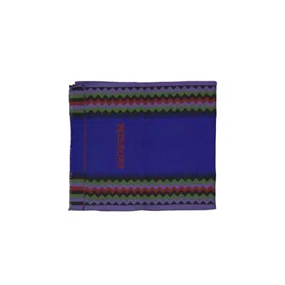 Missoni Wool Women's Scarf In Blue