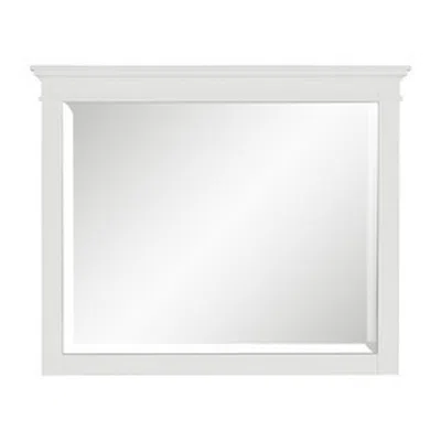 Hivvago Candy 43 Inch Classic Accent Mirror, Rustic Minimalist Design ...