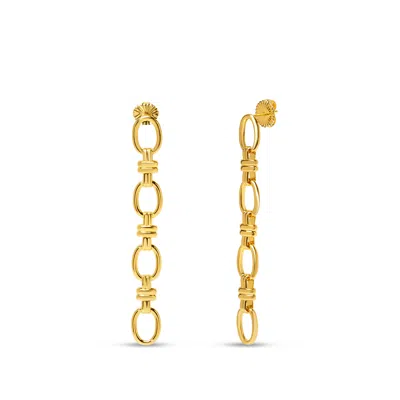 Bruno Magli Francesca Gold Drop Earrings In Gold