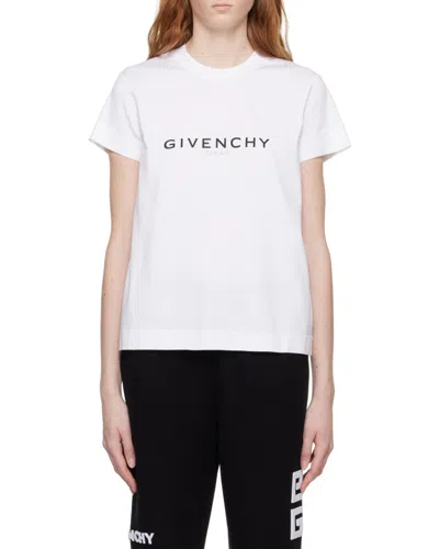 Givenchy Reverse Slim Fit T-shirt In White