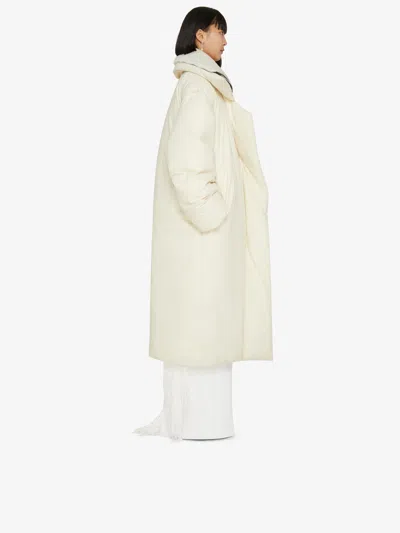 Givenchy Extra Large Down Jacket In White