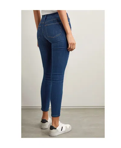 Frame Belt-loop Jeans In Blue