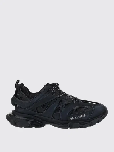 Balenciaga Track Sneakers In Mesh And Nylon In Blue