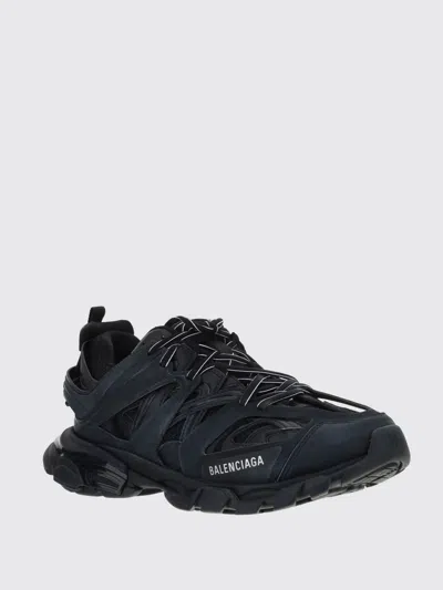 Balenciaga Track Sneakers In Mesh And Nylon In Blue