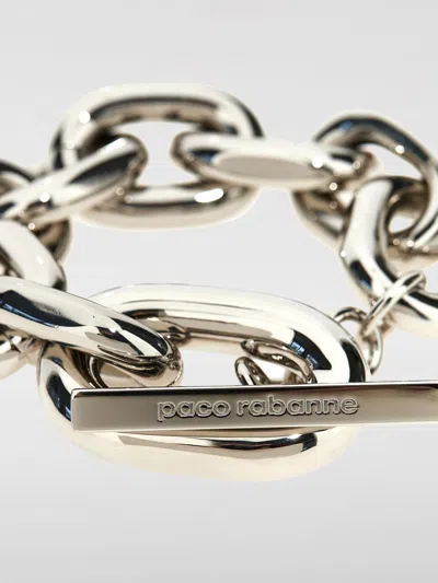 Rabanne Chunky Chain Link Bracelet In Silver