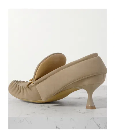 Jw Anderson Round Head High Heels In Brown