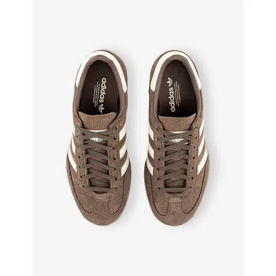 Adidas Originals Womens Earth Strata Off White G Handball Spezial Bold Suede Trainers Eur 40.5 / 7.5 Uk In Multi