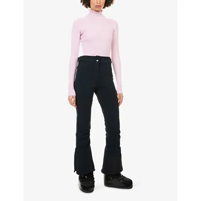 Cordova Womens Peony Kitz Frilled-neck Merino Wool-blend Jumper In Pink