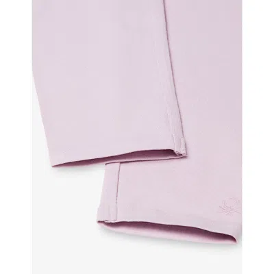 Benetton Multicolored Logo Three-piece Stretch-cotton Legging Set 18 Months-5 In Multi