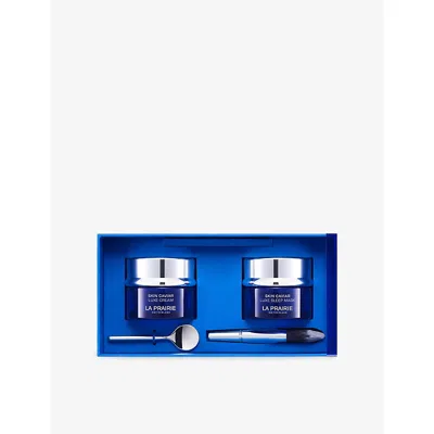 La Prairie Skin Caviar Day & Night Firming Duo Set In Transparent