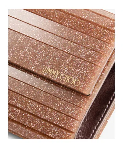 Jimmy Choo Sweetie Chain-linked Clutch Bag In Pink