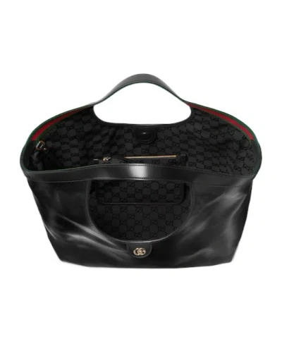 Gucci Giglio Large Tote Bag In Black