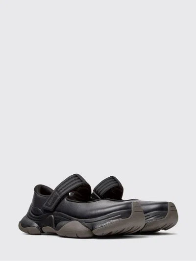 Camper Karst 2 Leather Slip-on Sneakers In Black