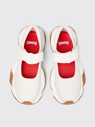Camper Karst 2 Mary Jane Sneaker In White