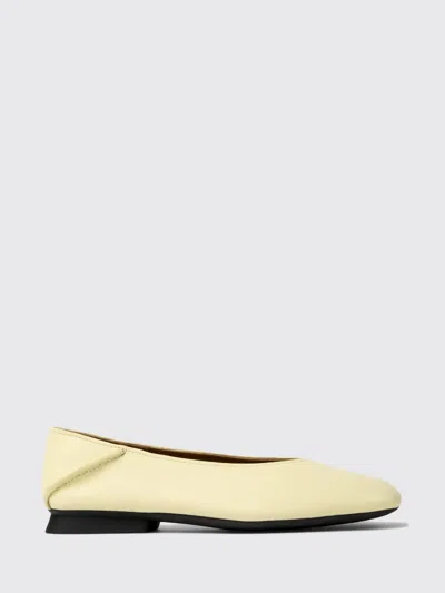 Camper Casi Myra Leather Ballet Flats In Neutral