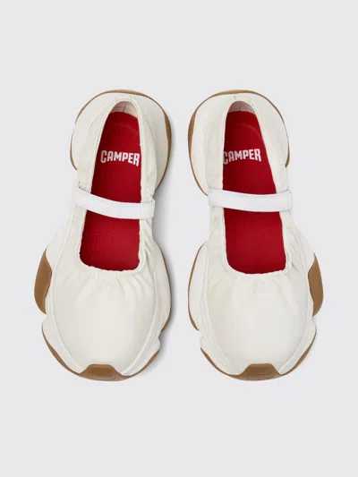 Camper Karst 2 Ballerinas In White