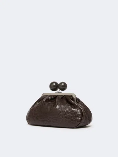 Weekend Max Mara Chain Shoulder Bag In Brown