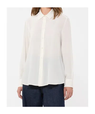 Weekend Max Mara Almina Buttoned Shirt In White