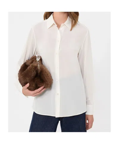 Weekend Max Mara Almina Buttoned Shirt In White