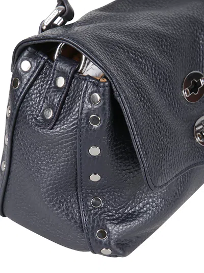 Zanellato Postina Twist-lock Baby Tote Bag In Black