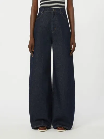 Weekend Max Mara Belt Loop Jeans In Blue