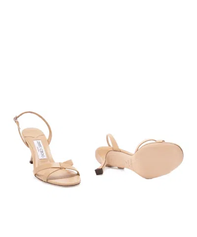 Jimmy Choo Elsy 70 High-heeled Sandals In Neutral