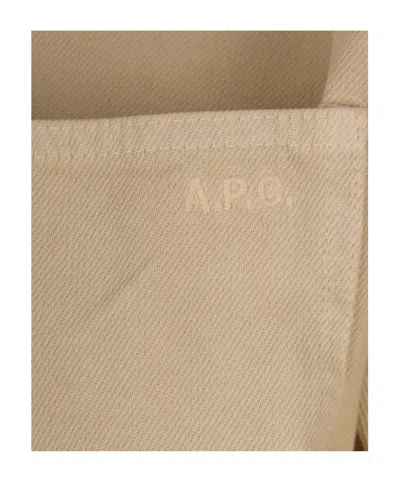 Apc Long-sleeved Casual Jacket In Neutral