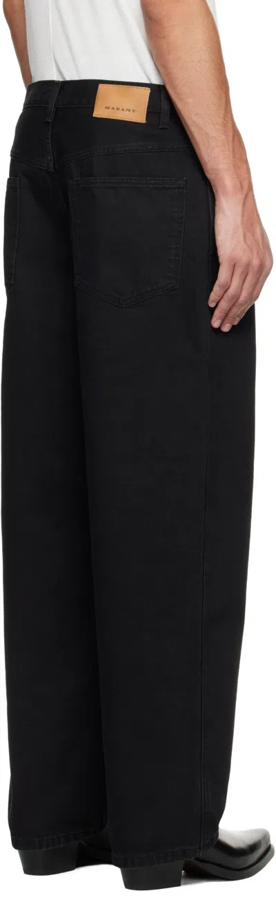 Isabel Marant Belt-loop Jeans In Black